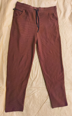 FRELURO Self Design Men Brown Track Pants