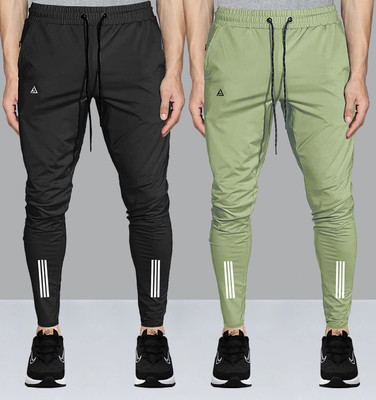 AVOLT Striped Men Multicolor Track Pants