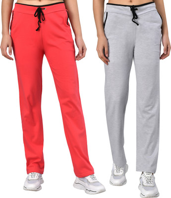 MYO Solid Women Dark Blue Track Pants