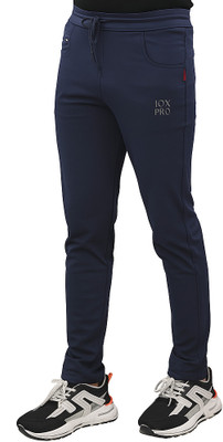 Pro Graphic Print Men Dark Blue Track Pants