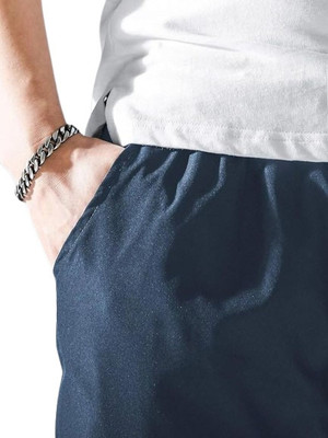 SB Trend Solid Men Grey Track Pants