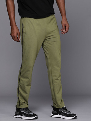 HRX by Hrithik Roshan Solid Men Green Track Pants