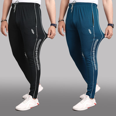 Z-DEVIL Printed Men Multicolor Track Pants