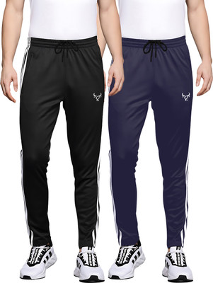 N NAYOMI Striped Men Multicolor Track Pants