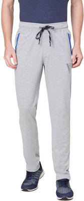 VAN HEUSEN Athleisure Smart Tech And Easy Stain Release Solid Men Grey Track Pants