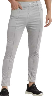 Nitya TrackP Solid Men Grey Track Pants