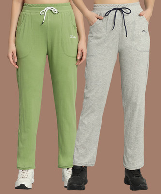 Christy World Solid Women Multicolor Track Pants