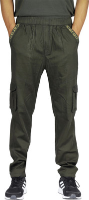 Toyam Enterprise Solid Men Green Track Pants