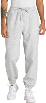 PUMA Classics Sweatpants Solid Men Grey Track Pants