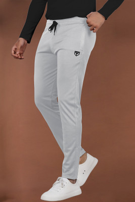 Yazole Solid Men Grey Track Pants