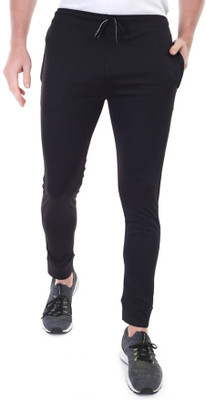 Toxic ADDICTION Self Design Men Black Track Pants