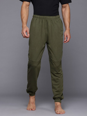 HRX by Hrithik Roshan Solid Men Green Track Pants