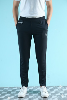 Dukan Printed Men Blue Track Pants