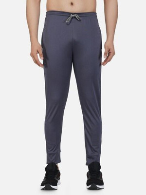 PS Traders Solid Men Grey Track Pants