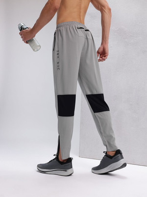 HRX by Hrithik Roshan Graphic Print Men Grey Track Pants