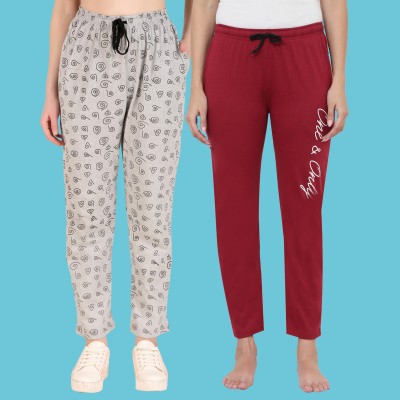 Priyansh Enterprises Printed Women Multicolor Track Pants