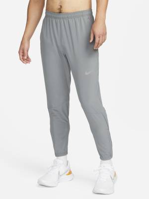 Nike solid men's hot sale grey track pants