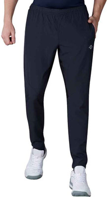NIVIA Solid Men Grey Track Pants