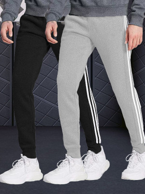 HouseOfCommon Solid Men Multicolor Track Pants