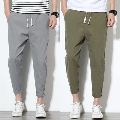 Fabrictown Solid Men Grey, Olive Track Pants