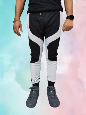 markview Solid Men Black Track Pants