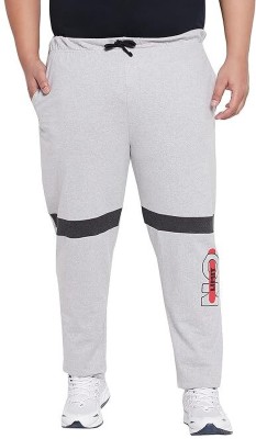 FINEMAN Printed Men Grey Track Pants