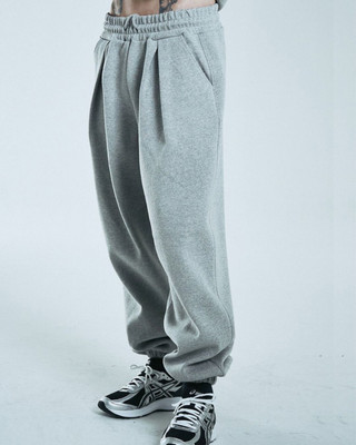 Cloth N Code Solid Men Grey Track Pants