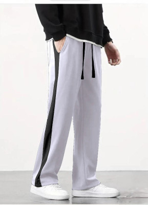NFTRENDLYY Solid Men Grey Track Pants