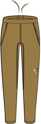 ADIDAS Printed Men Brown Track Pants