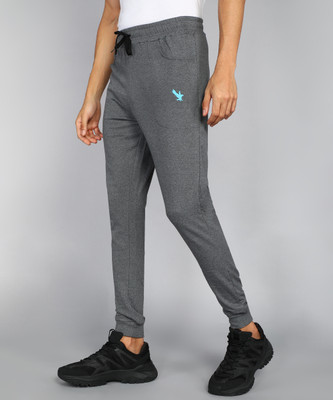 GYRFALCON Printed Men Grey Track Pants