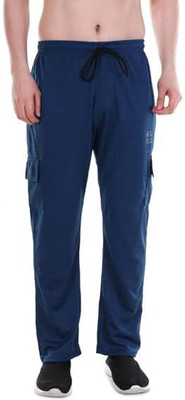 NAVII CLOTHING Solid Men Blue Track Pants