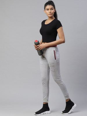 METRONAUT Solid Women Grey Track Pants