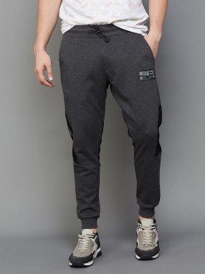 BOSSINI Printed Men Grey Track Pants