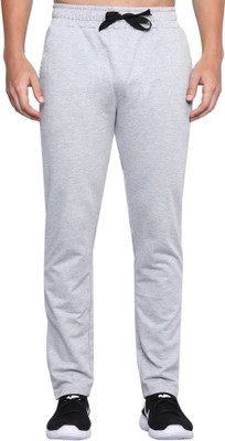 TWF Solid Men Grey Track Pants