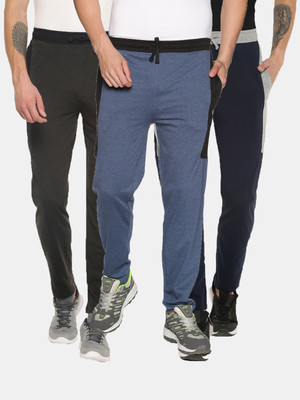 Dollar Solid Men Multicolor Track Pants