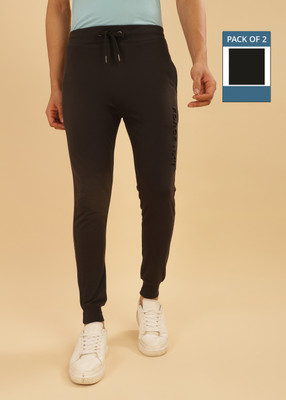 Force NXT Solid Men Grey Track Pants