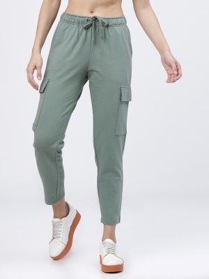 Tokyo Talkies Solid Women Grey Track Pants