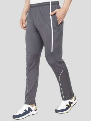 Zeffit Solid Men Grey Track Pants