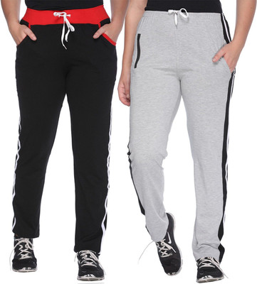 HouseOfCommon Striped Women Multicolor Track Pants