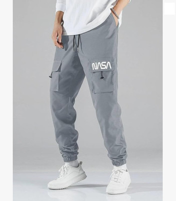 NKNK SPORTS Solid Men Grey Track Pants