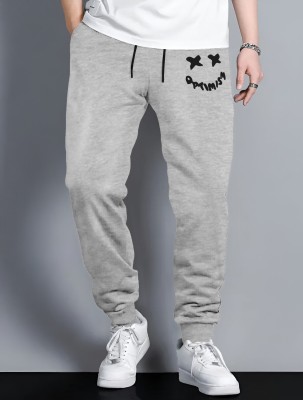 KELONBRO Printed Men Grey Track Pants