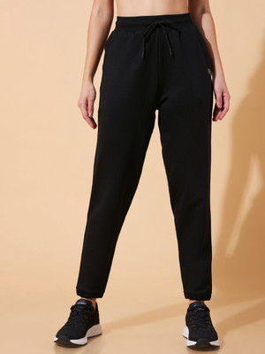 Cult Solid Women Black Track Pants