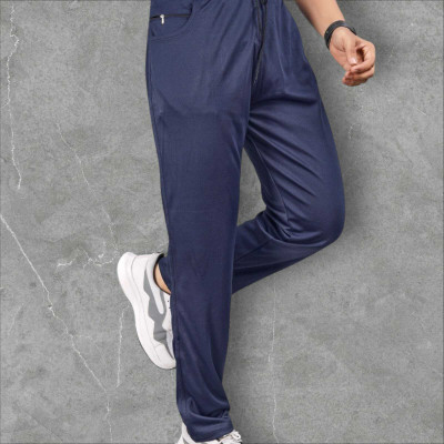 ISUEL FAB Solid Men Blue Track Pants