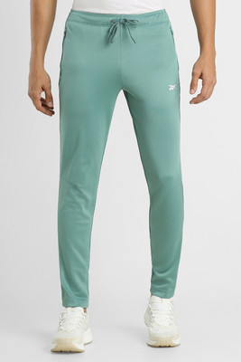 REEBOK Solid Men Green Track Pants