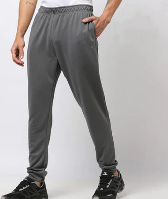 Atigiano Solid Men Grey Track Pants