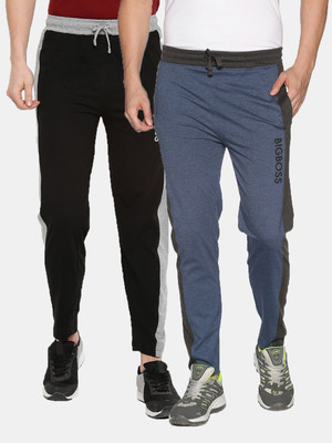 Dollar Colorblock Men Multicolor Track Pants