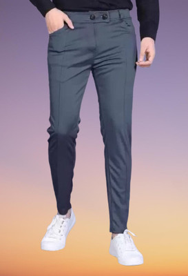 Nitya TrackP Solid Men Grey Track Pants