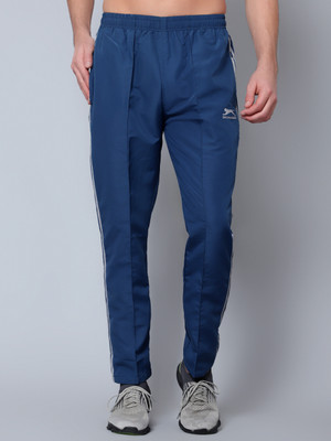 Shiv Naresh Solid Men Blue Track Pants