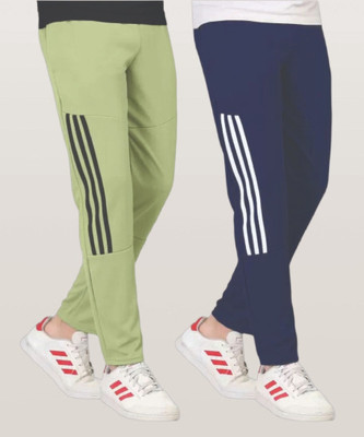 Covetvolo Ent Striped Men Multicolor Track Pants