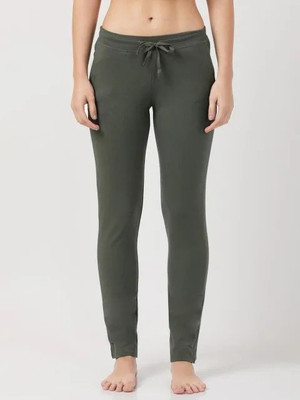 JOCKEY Solid Women Green Track Pants